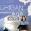 Michigan Gov. Gretchen Whitmer speaks at Our Next Energy's ribbon cutting ceremony in Novi, Michigan. Photo Courtesy of the Executive Office of the Governor of Michigan