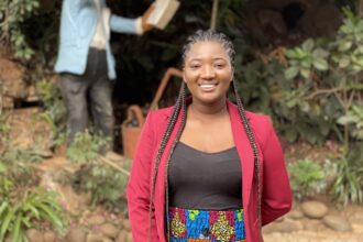 Ghana's Betty Osei Bonsu, representing the Green Africa Youth Organization, a nongovernmental group, will be attending next week’s U.N. negotiating session to develop a legally binding treaty to curb plastic pollution. Credit: World Wildlife Fund.