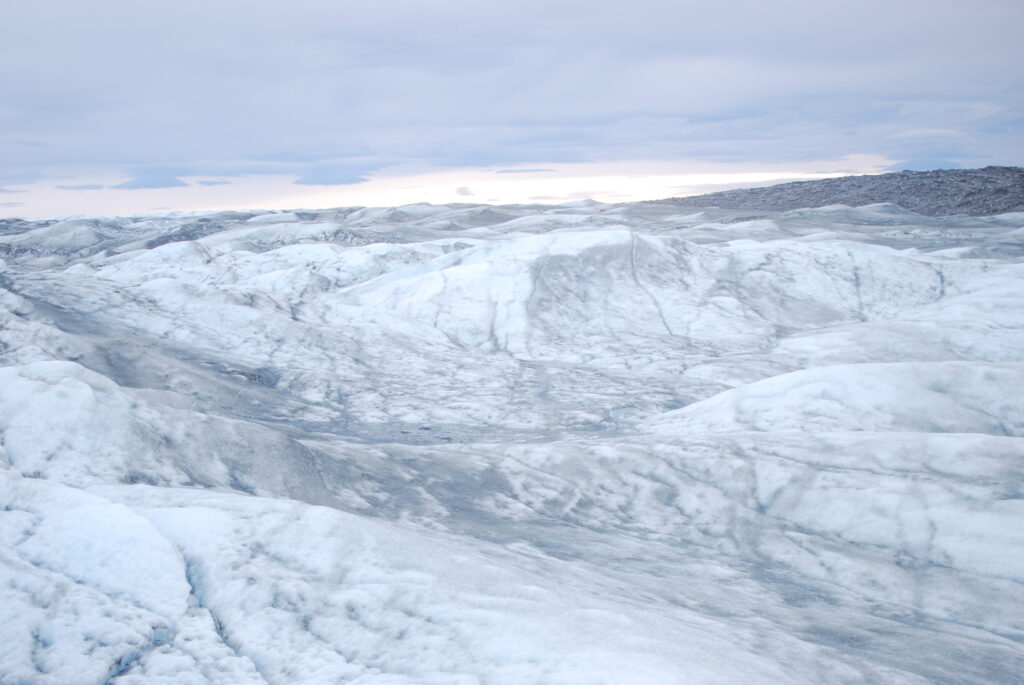 The Kangerlussuaq ice sheet on Sept. 10, 2022. Greenland has the second larges ice sheet in the world, covering 80% of the surface of our country. Credit: Natasha Jessen-Petersen