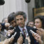 Daniel Ellsberg speaking to reporters during a recess in his federal trial in Los Angeles in May 1973. Ellsberg was accused of illegally copying and distributing the Pentagon Papers relating to the Vietnam war. A judge dismissed the charges. Credit: Bettmann Archive/Getty Images.