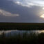 The sun sets June 5, 2003 over the Florida Everglades. Credit: Joe Raedle/Getty Images