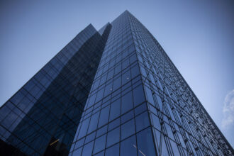 The Dominion Energy headquarters in Richmond, Virginia. Credit: Zach Gibson/Getty Images