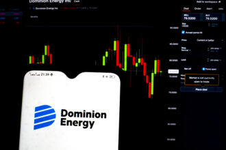 Dominion Energy has proposed building a new natural gas power plant in Chesterfield, Virginia. Credit: Photo Illustration by Igor Golovniov/SOPA Images/LightRocket via Getty Images