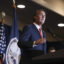 Glenn Youngkin speaks during an election-night rally at the Westfields Marriott Washington Dulles on Nov. 2, 2021 in Chantilly, Virginia. Credit: Anna Moneymaker/Getty Images