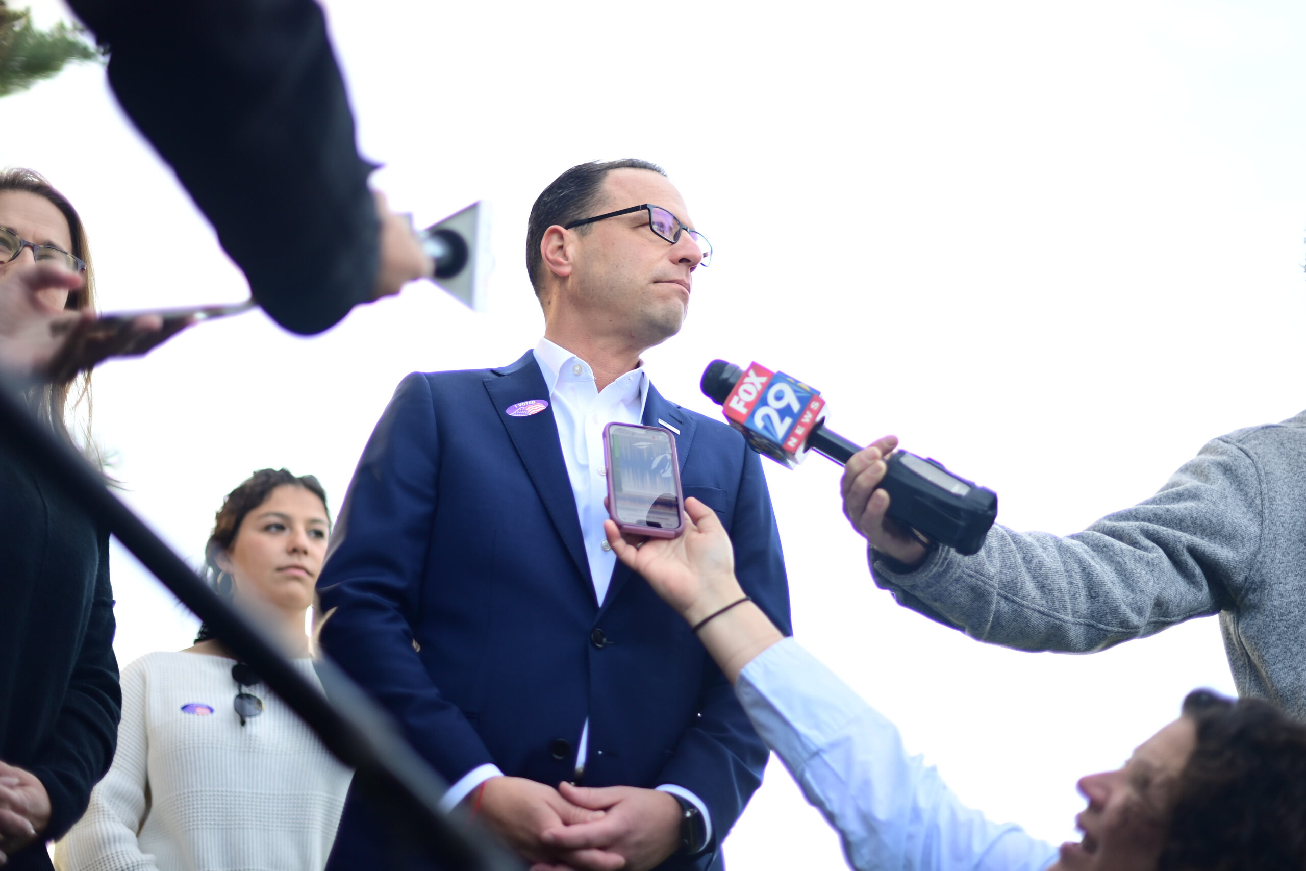 Pa. Gov. Josh Shapiro is supporting the Decarbonization Network of Appalachia, one of two groups in the Western Pennsylvania-Ohio-West Virginia region that have been asked by the federal government to submit final applications for so-called hydrogen hubs. Credit: Mark Makela/Getty Images.