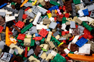 Assorted Lego pieces on display at a 'Dream Toys' event on Nov. 14, 2018 in London, England. Credit: Jack Taylor/Getty Images