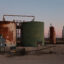 Storage tanks for wastewater and crude oil in Midland, Texas. Credit: Joe Raedle/Getty Images