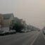 Smoke blankets the City of Chicago as a result of wildfires in Canada. Credit: Aydali Campa