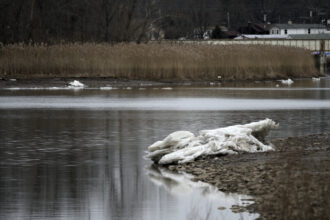 In Pennsylvania, 40 percent of the watersheds that provide water for natural gas fracking contain small streams, according to FracTracker. Credit: Bastiaan Slabbers/NurPhoto via Getty Images.