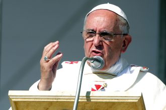 Pope Francis. Credit: Franco Origlia/Getty Images