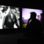 A general view of John Akomfrah: Purple exhibition at The Curve, Barbican on Oct. 5, 2017 in London, United Kingdom. Credit: Anthony Harvey/Getty Images for Barbican Art Gallery