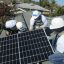 Volunteers for the nonprofit Grid Alternatives install solar panels on a house in Farmersville, California. Credit: Grid Alternatives